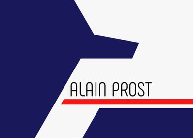Alain Prost helmet
