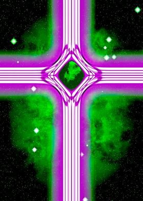 Lilac cross