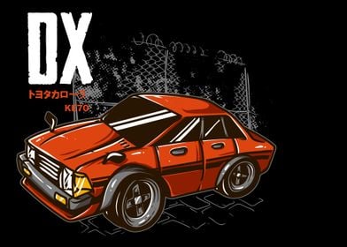 Corolla DX illustration