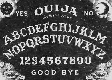 Ouija Board Black