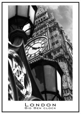 Big Ben London close up