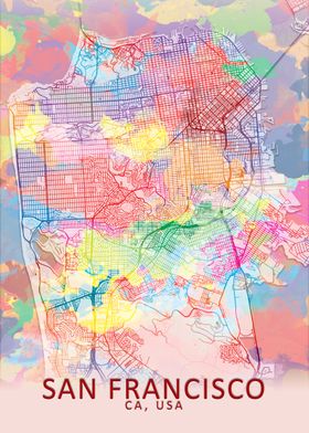 San Francisco Splash Map
