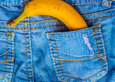blue jeans and banana 