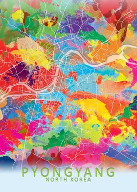 Pyongyang Splash City Map