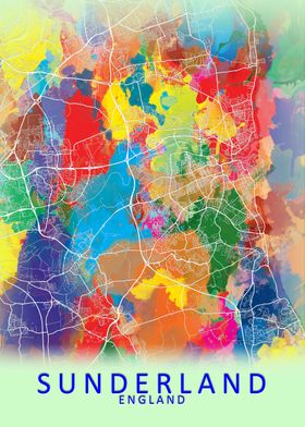 Sunderland Splash City Map