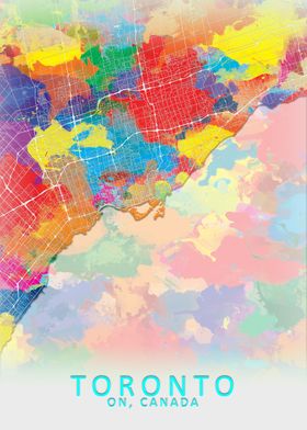 Toronto Splash City Map