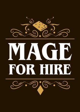 Mage For Hire RPG Classes