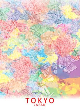 Tokyo Splash City Map