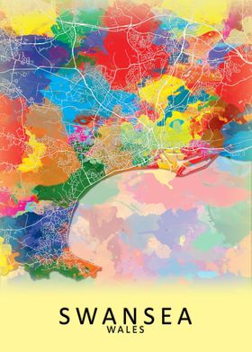 Swansea Splash City Map