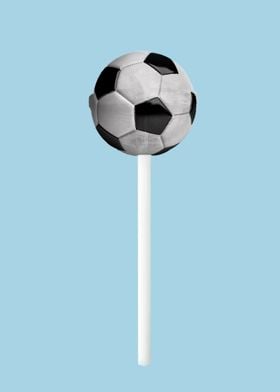 Football lollipop