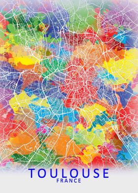 Toulouse Splash City Map