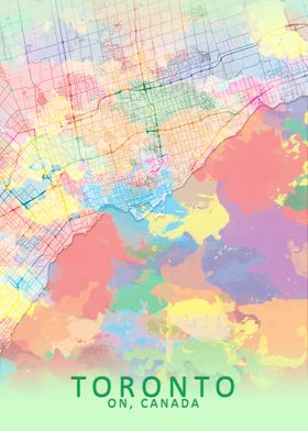Toronto Splash City Map