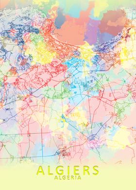 Algiers Splash City Map
