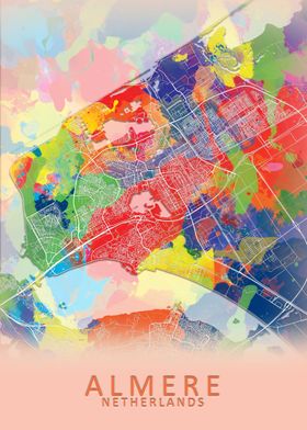 Almere Splash City Map