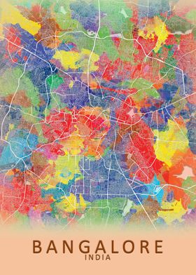 Bangalore Splash City Map