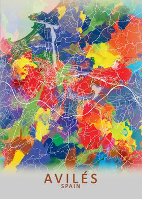Aviles Splash City Map