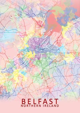Belfast Splash City Map