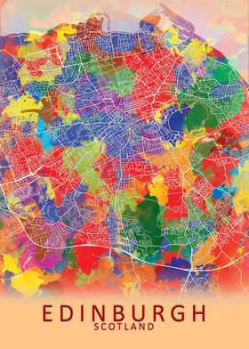 Edinburgh Splash City Map