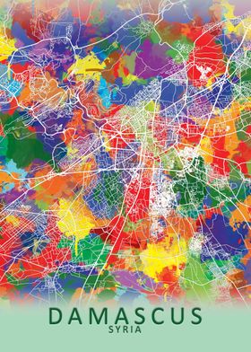 Damascus Splash City Map