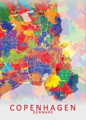 Copenhagen Splash City Map