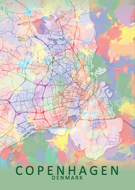 Copenhagen Splash City Map