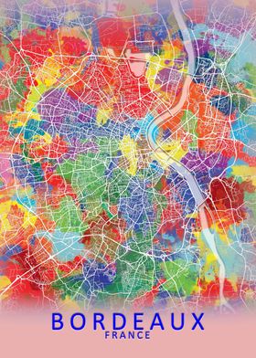 Bordeaux Splash City Map