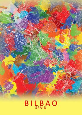 Bilbao Splash City Map