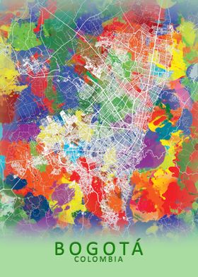 Bogota Splash City Map