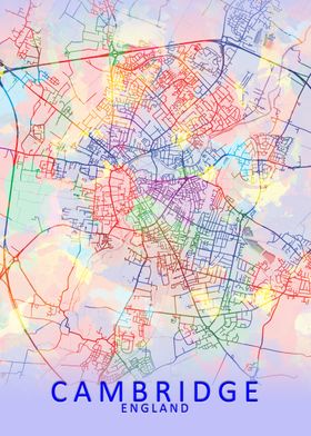 Cambridge Splash City Map