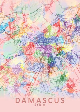Damascus Splash City Map