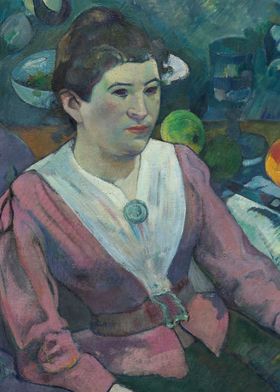 Woman by Cezanne