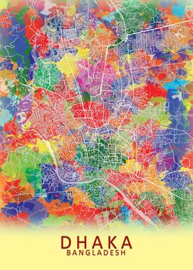 Dhaka Splash City Map