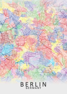 Berlin Splash City Map