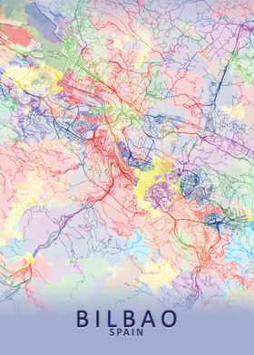 Bilbao Splash City Map