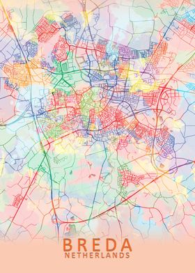 Breda Splash City Map