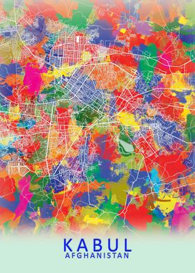 Kabul Splash City Map