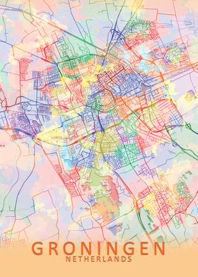 Groningen Splash City Map