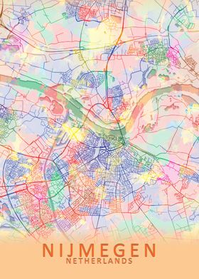 Nijmegen Splash City Map