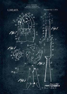 No411  Rocket apparatus