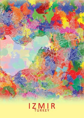 Izmir Splash City Map