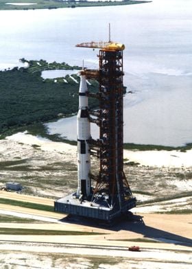 Saturn V Rocket Launch Pad