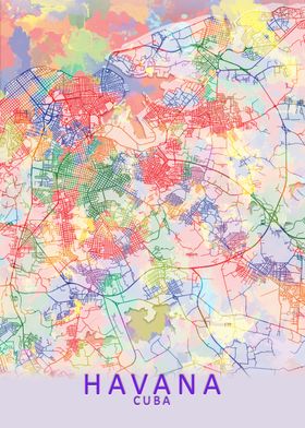 Havana Splash City Map