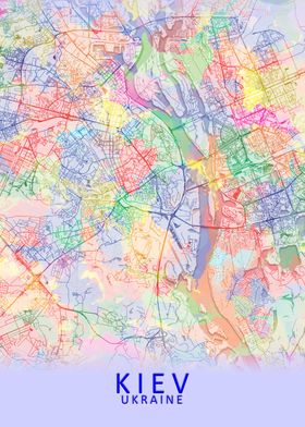 Kiev Splash City Map