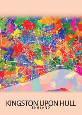 Hull Splash City Map