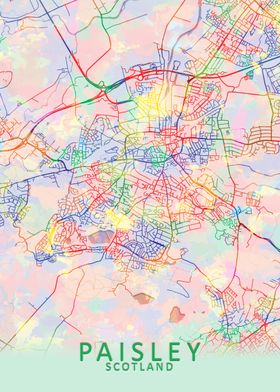 Paisley Splash City Map