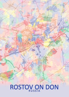 Rostov on Don Splash Map
