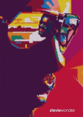 stevie wonder popart