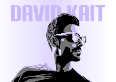 David Kait blue black