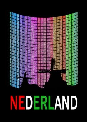 Nederland Silhouette Art