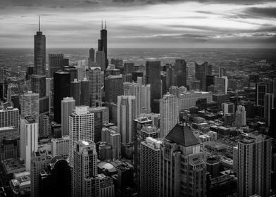 Chicago in Black and White